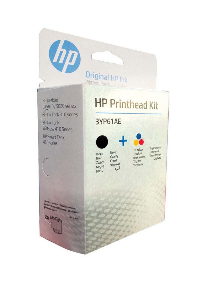 HP طقم رأس طباعة أصلي أسود - Image 2