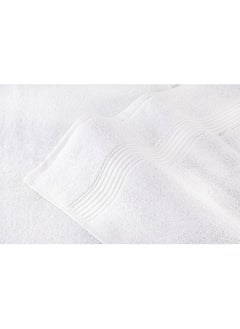 Safi Plus Towel Set Luxury Hotel Quality 500 GSM Genuine Combed Cotton, Super Soft & Absorbent Family Bath Towels 6 Piece Set -  2 Bath Towels, 2 Hand Towels, 2 Washcloths - Bright White  - Image 3