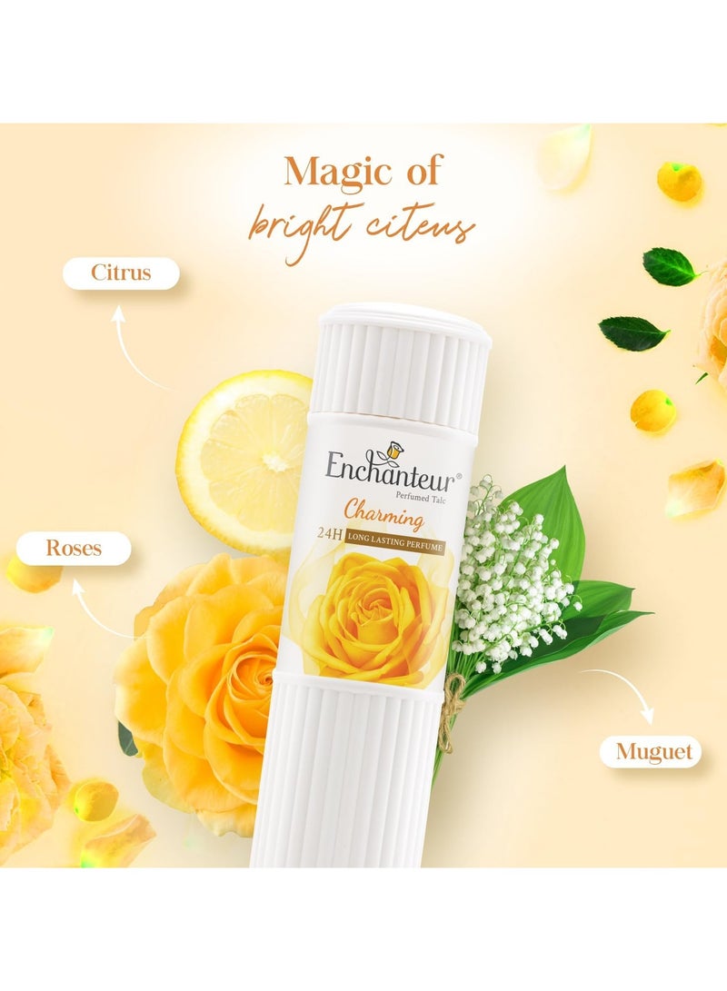 انشانتر بودرة التلك المعطرة الساحرة 250 جرام - Image 3