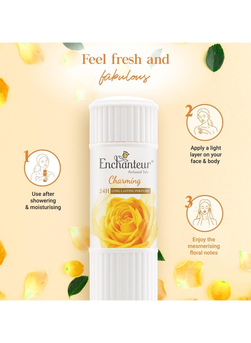 انشانتر بودرة التلك المعطرة الساحرة 250 جرام - Image 4