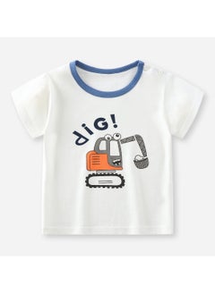 Pure Cotton Student Children's T-Shirt Short Sleeves