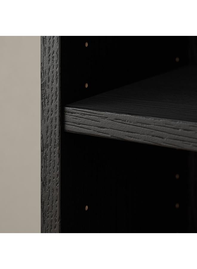 Zaboon Bookcase, Black Oak Effect, 80X28X106 Cm - Image 5