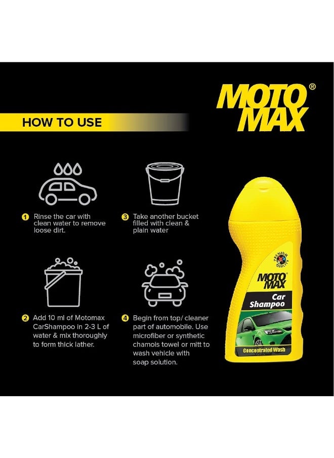 Motomax - MOTOMAX Car & Bike Shampoo 100 ml - Image 1