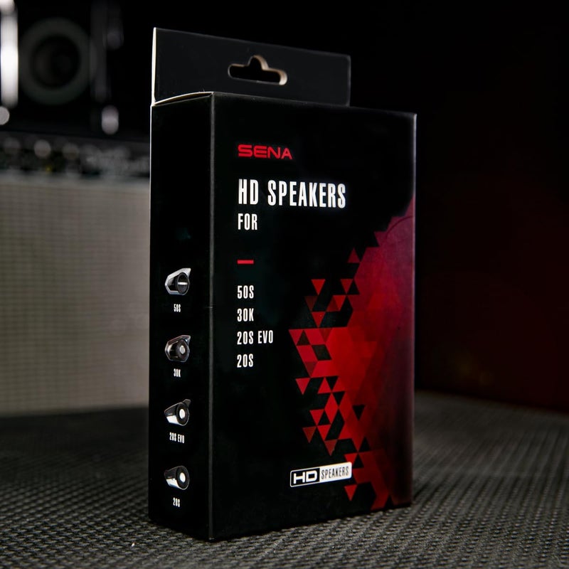 Sena - Sc-A0325 High Definition Speakers, Improved Bass And Clarity | Fits 20S Evo And 30K | Upgraded (Black, One Size) - Image 4