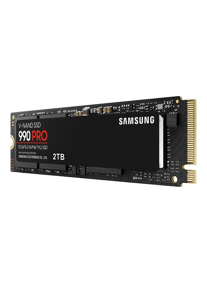 سامسونج 990 PRO PCIe 4.0 (ما يصل إلى 7450 ميجابايت/ثانية) NVMe M.2 (2280) محرك أقراص الحالة الصلبة الداخلي (SSD) (MZ-V9P2T0BW) 2.0 تيرابايت - Image 3