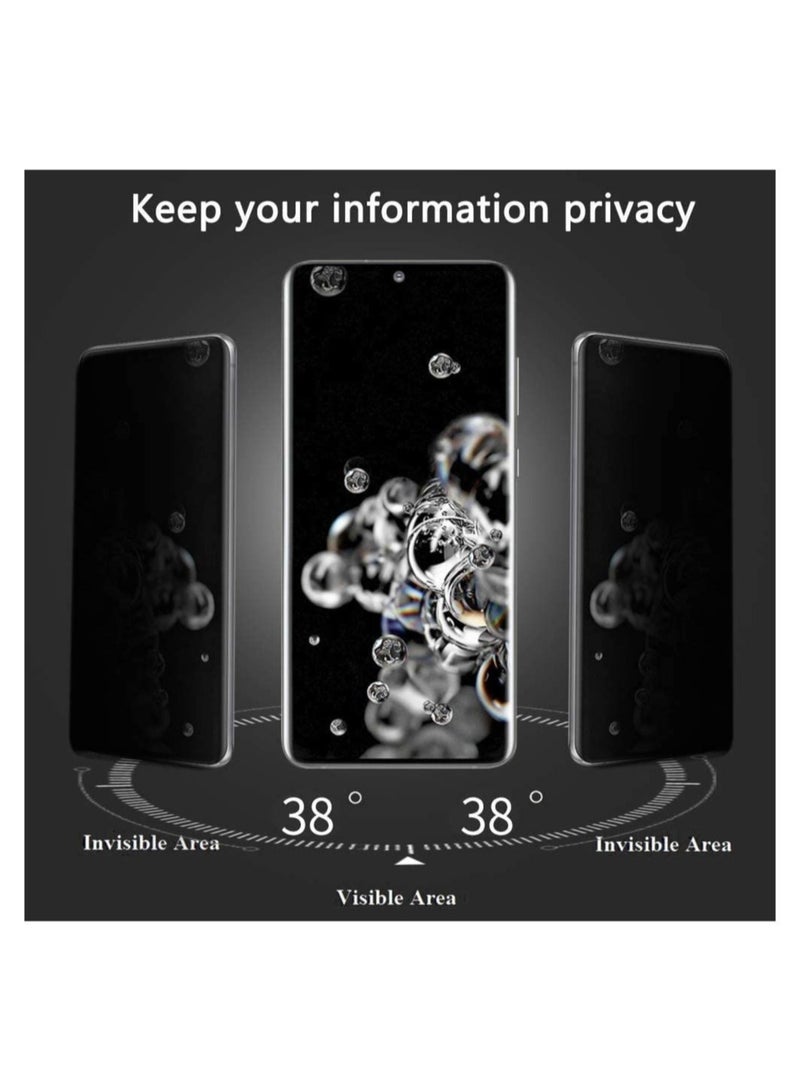 ELTRAZONE واقي شاشة الخصوصية متوافق مع واقي شاشة Samsung Galaxy S21 من الزجاج المقوى [مضاد للتوهج] [تغطية كاملة عالية الدقة] [سهل التركيب] [مقاوم للخدش] [صلابة 9H] - Image 4