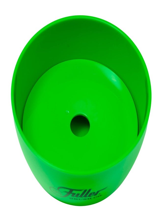 Fuller Brush Handy Holder with Drain Rack - Small Sink Caddy for Organizing Cleaning Sponges & Tools - Removable Drain Tray, Dishwasher Safe - Green - Image 1