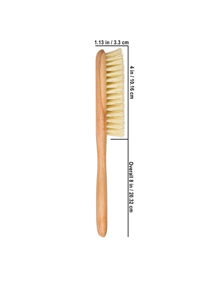 Redecker Tampico Fiber Hairbrush with Oiled Beechwood Handle, 8 inches - Image 4