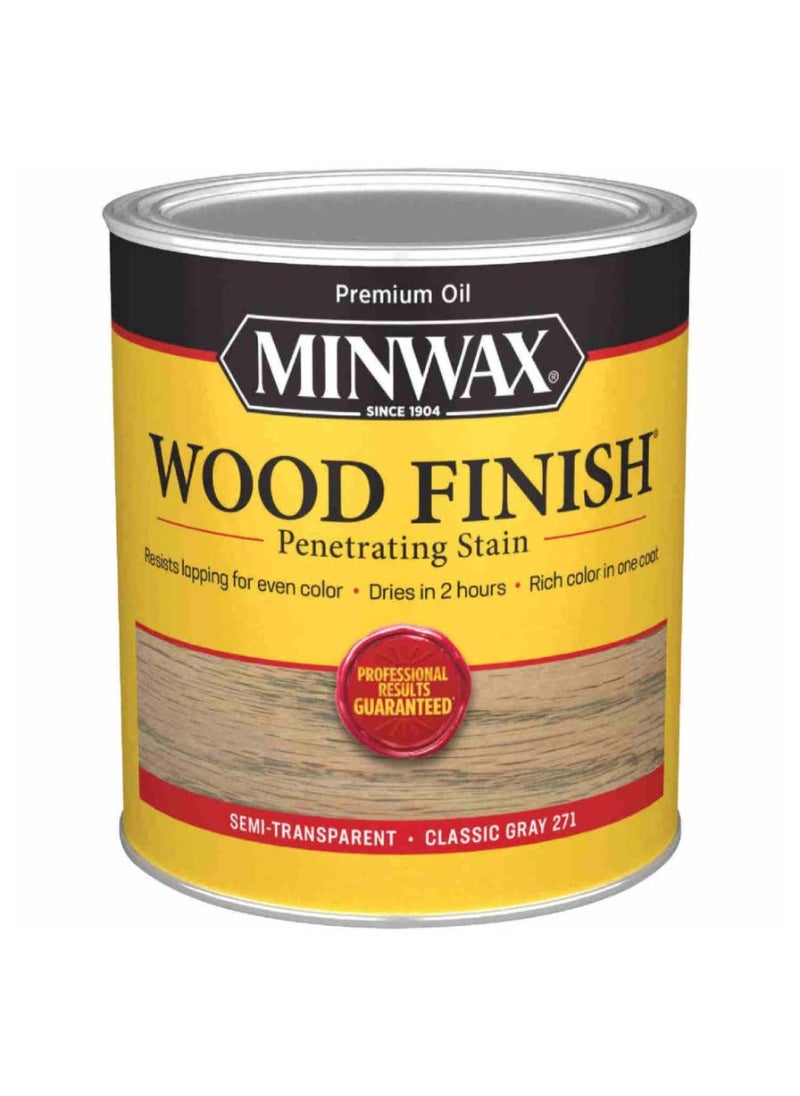 Minwax Wood Finish Penetrating Stain 946ml Classic Gray 271 