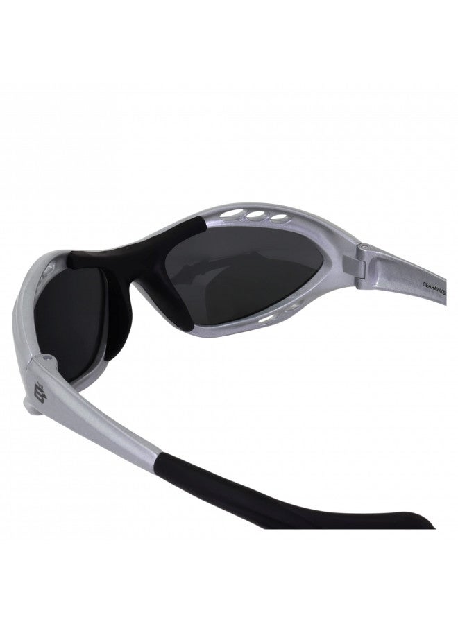 Silver Skateboards Silver Polarized Sunglasses Floating Water Jet Ski Goggles Sport Designed for the demands regularly encountered while Kite Boarding, Surfer, Kayak, Jetskiing, other water sports. - Image 3