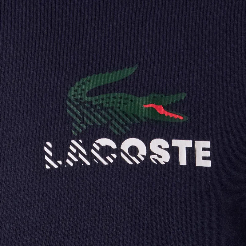 Lacoste  Regular Fit Printed Cotton T-Shirt for Men | Best Price UAE