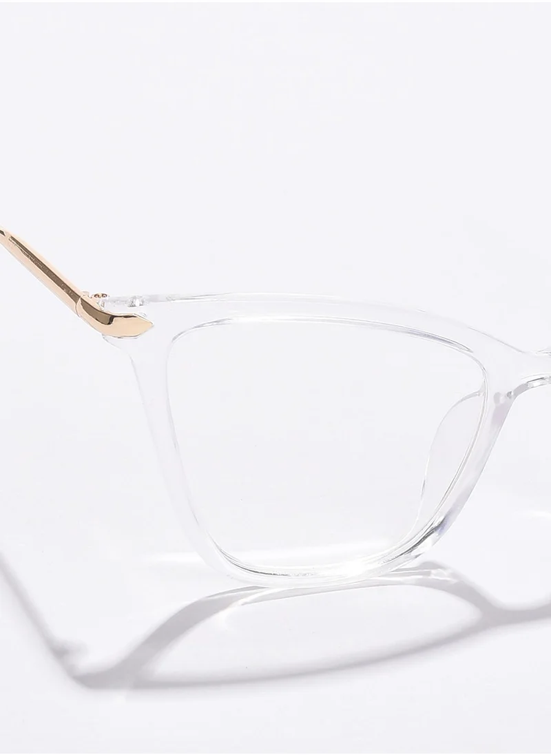 صوص هاوت Clear Lens -Toned Cateye Sunglasses