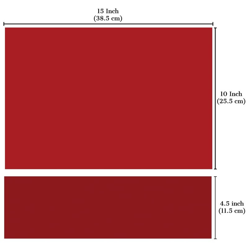BAEYE Full Laptop Skin Stickers HD Quality Sticker for Laptops Upto 15.6" (Dustproof|Waterproof|Scratchproof|Reusable) - BE Burgandy FL (2011) - Image 3
