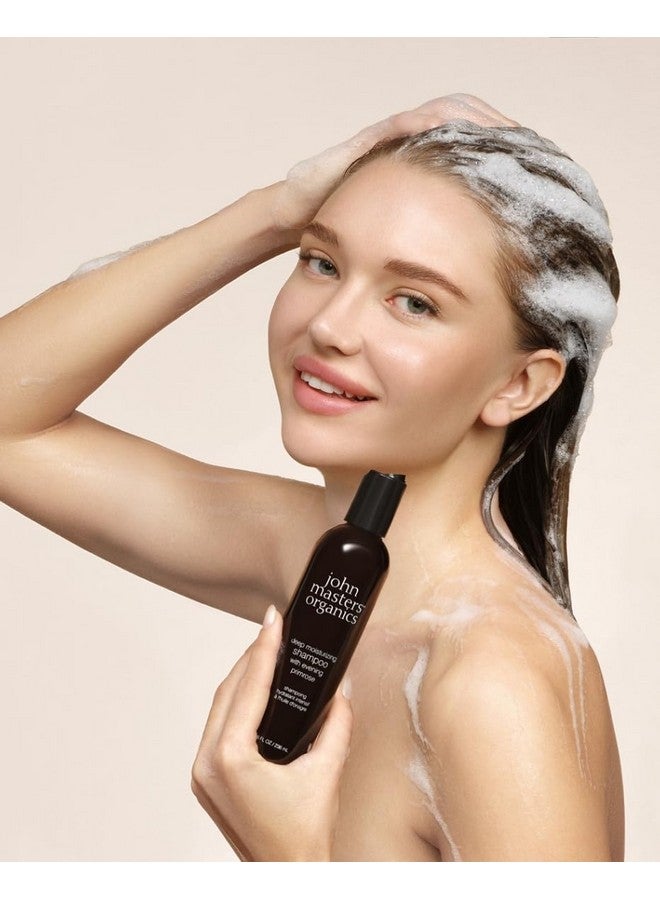 John Masters Organics - Shampoo for Dry Hair with Evening Primrose Good for Thinning, & Color Treated Hair - Moisturizer Infused with Essential Oils, Proteins, & Amino Acids - Sulfate Free - 8 fl oz (Pack of 1) - Image 3