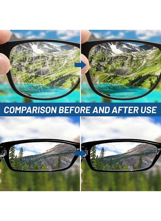 Lens Scratch Removal Spray-Lens Cleaning And Maintenance Spray 100ml, Ideal For Eyeglasses, Mobile Phones And Electronic Screens, Optical Surfaces, Even On Coated Surfaces, Safe Professional Grade Formula