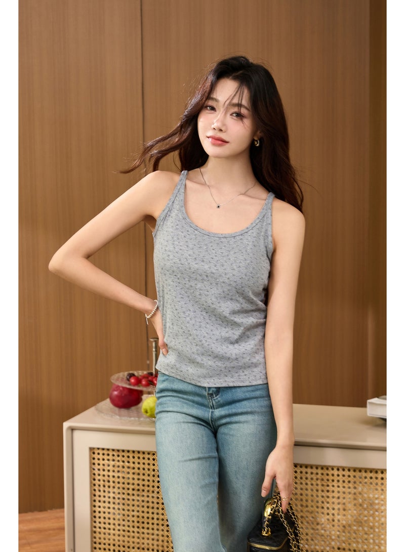 KUYING New Fashionable Loose Straight Tank Top - Image 2