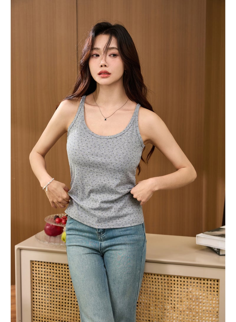 KUYING New Fashionable Loose Straight Tank Top - Image 3