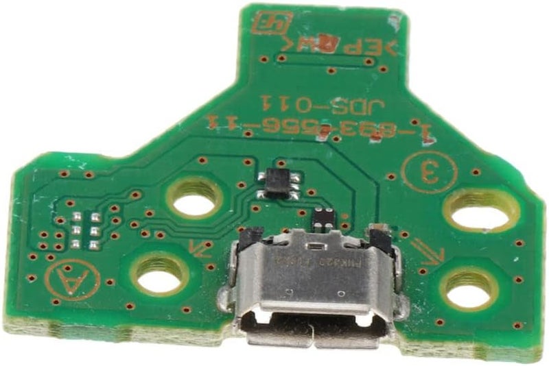 klarako 12 Pin USB Charging Port Charger Socket Board JDS 011 Replacement Part for Sony PS4 Wireless Dualshock 4 Controller - Image 1
