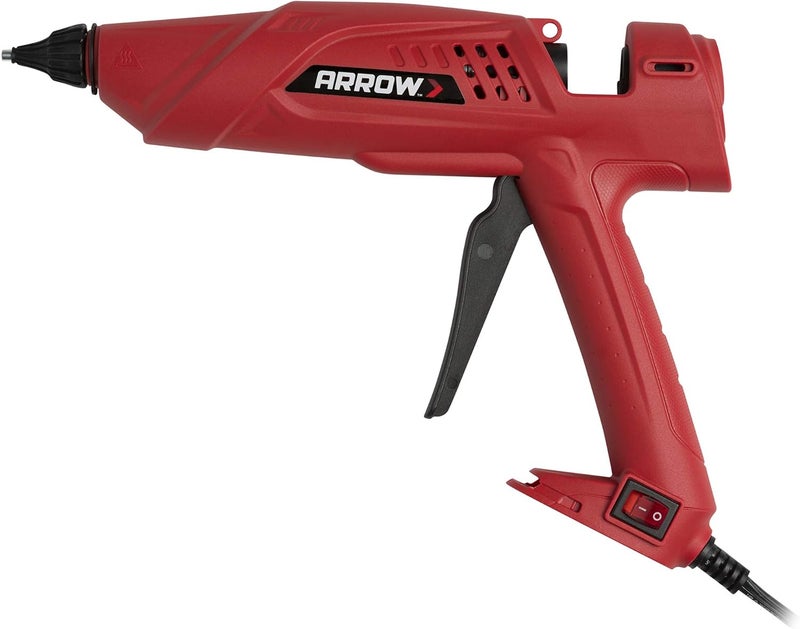 Arrow Fastener 300-Watt Heavy Duty Professional Electric Hot Melt Glue Gun for Crafts, Construction, and Wood, Clear - Image 1