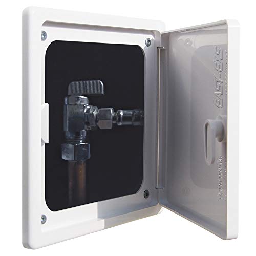EASY-EXS Access Panel 6x6 with Door (Max Service Opening 4.3x4.3) Plastic White (Small 6" x6'') - Image 1