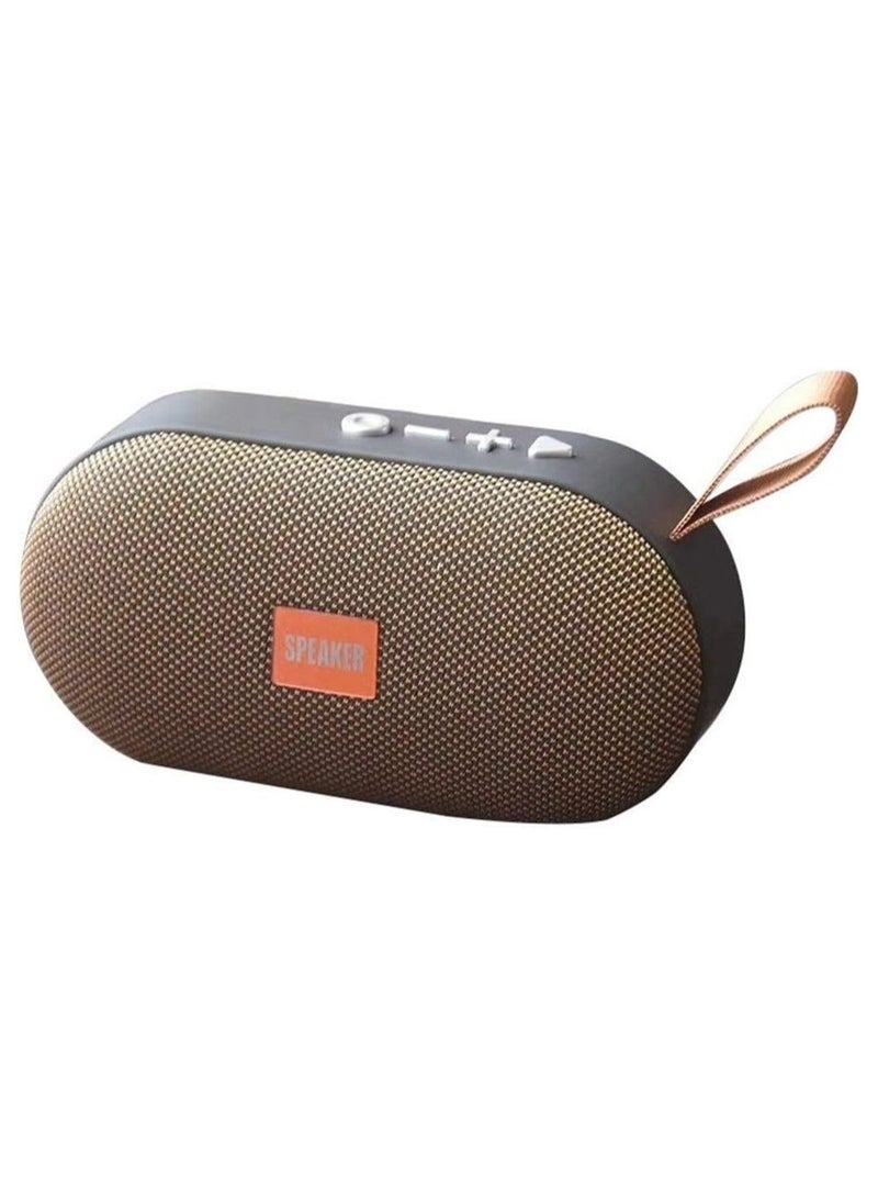 SPEAKER Mini bluetooth speaker with ring wireless speaker 3D outdoor stereo support FM TF card gives you excellent experience  - Image 1
