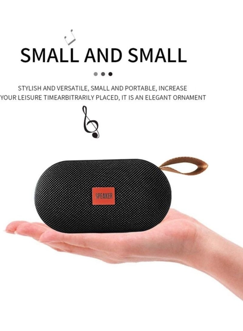SPEAKER Mini bluetooth speaker with ring wireless speaker 3D outdoor stereo support FM TF card gives you excellent experience  - Image 2