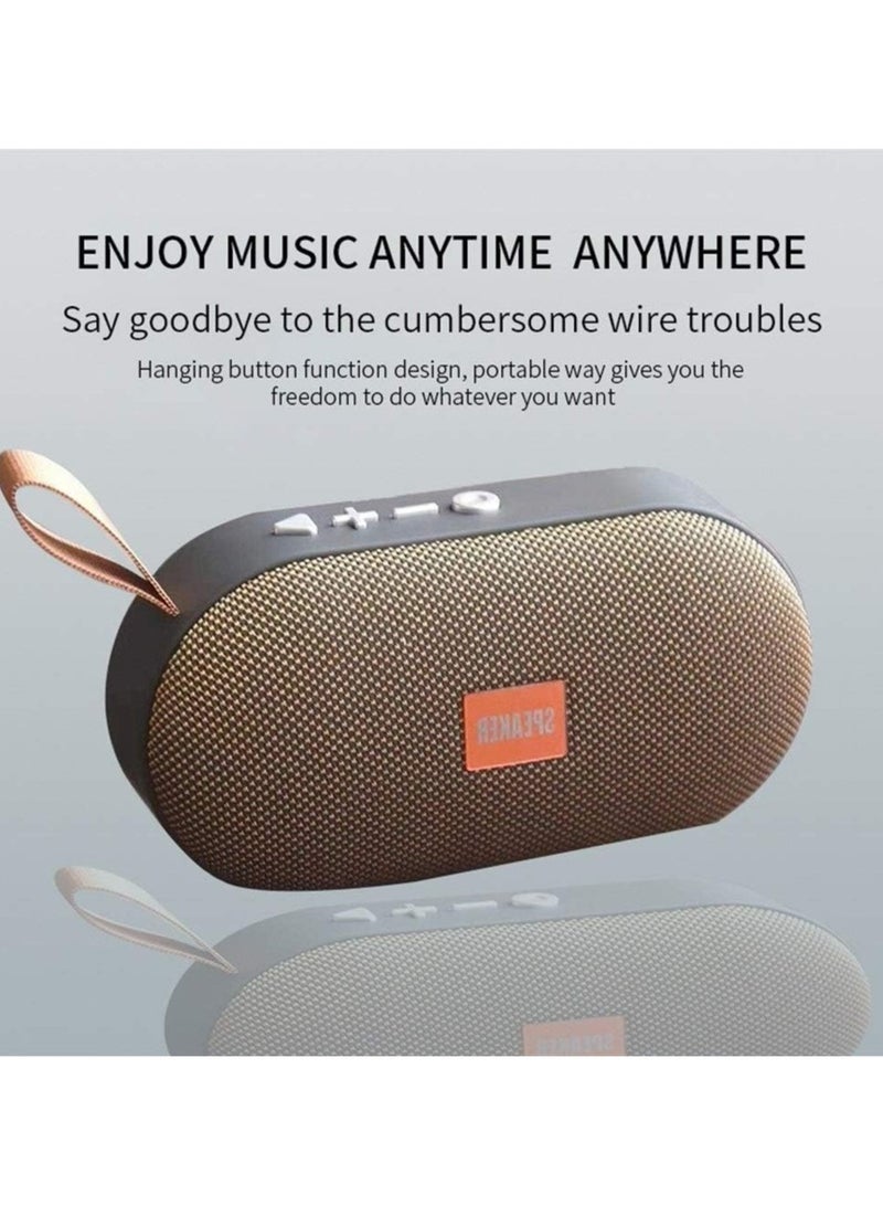 SPEAKER Mini bluetooth speaker with ring wireless speaker 3D outdoor stereo support FM TF card gives you excellent experience  - Image 5