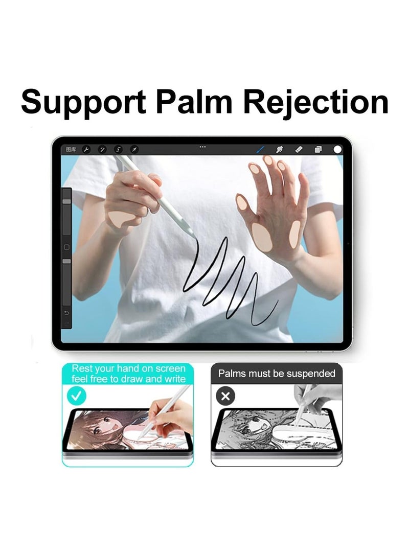 Stylus قلم ستايلس متوافق مع آيباد (2018-2022)، مقاوم للمس، جذب مغناطيسي لآيباد (10/9/8/7/6)، آيباد برو (11/12.9 بوصة)، آيباد ميني (6/5)، آيباد إير (5/4/3 جيل) للكتابة والرسم - Image 5