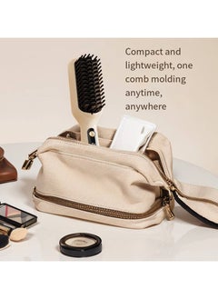 General Mini Ionic Straightening Comb – Travel-Friendly Straightener & Curler for Men/Women, Dual-Use Hair Styling Tool  - Image 2