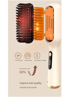General Mini Ionic Straightening Comb – Travel-Friendly Straightener & Curler for Men/Women, Dual-Use Hair Styling Tool  - Image 5