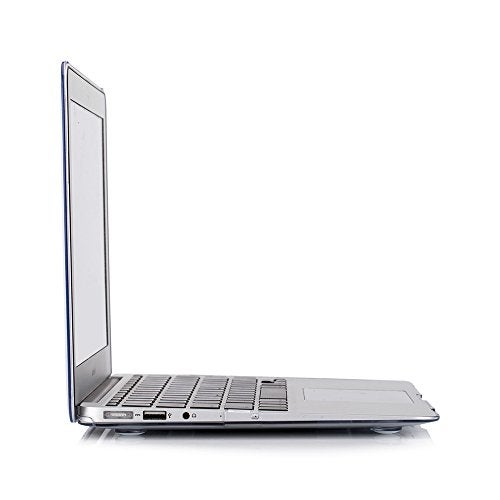 RUBAN Case Compatible with MacBook Air 13 Inch (Models: A1369 & A1466, Older Version 2010-2017 Release), Slim Snap On Hard Shell Protective Cover and Keyboard Cover, Crystal Clear - Image 5