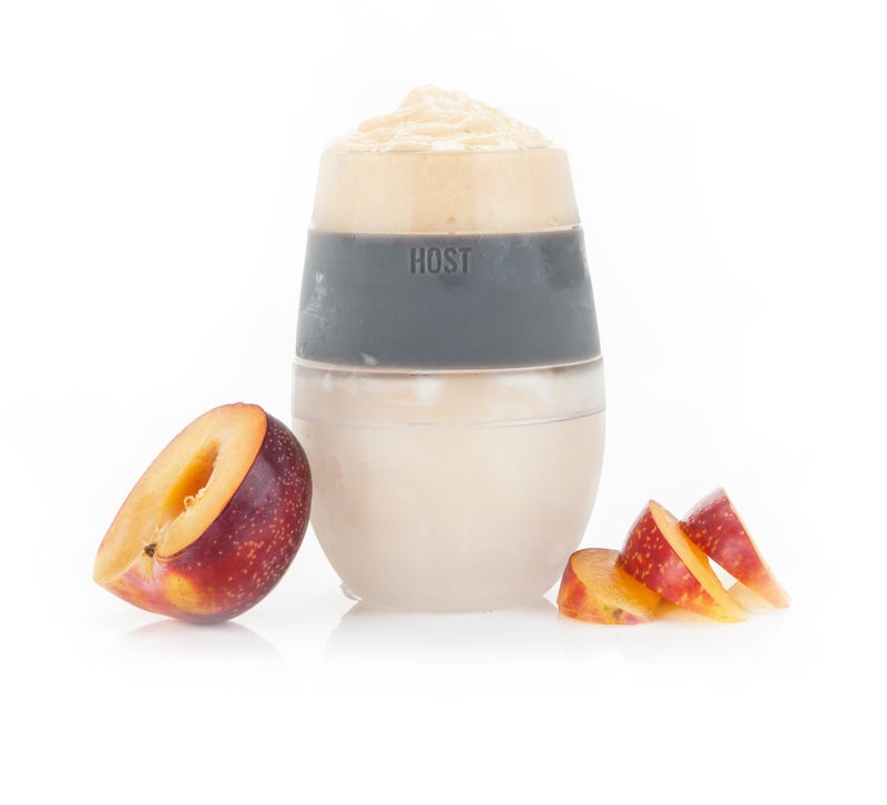 HOST Freeze Wine Glasses with Lids, Insulated Cooling Cups with Freezing Gel, Wine Tumbler Gifts for Women, Freezable Tumblers for Cocktails, Outdoor Party, and Home Bar Gifts, 8.5 oz Set of 2, Gray - Image 4