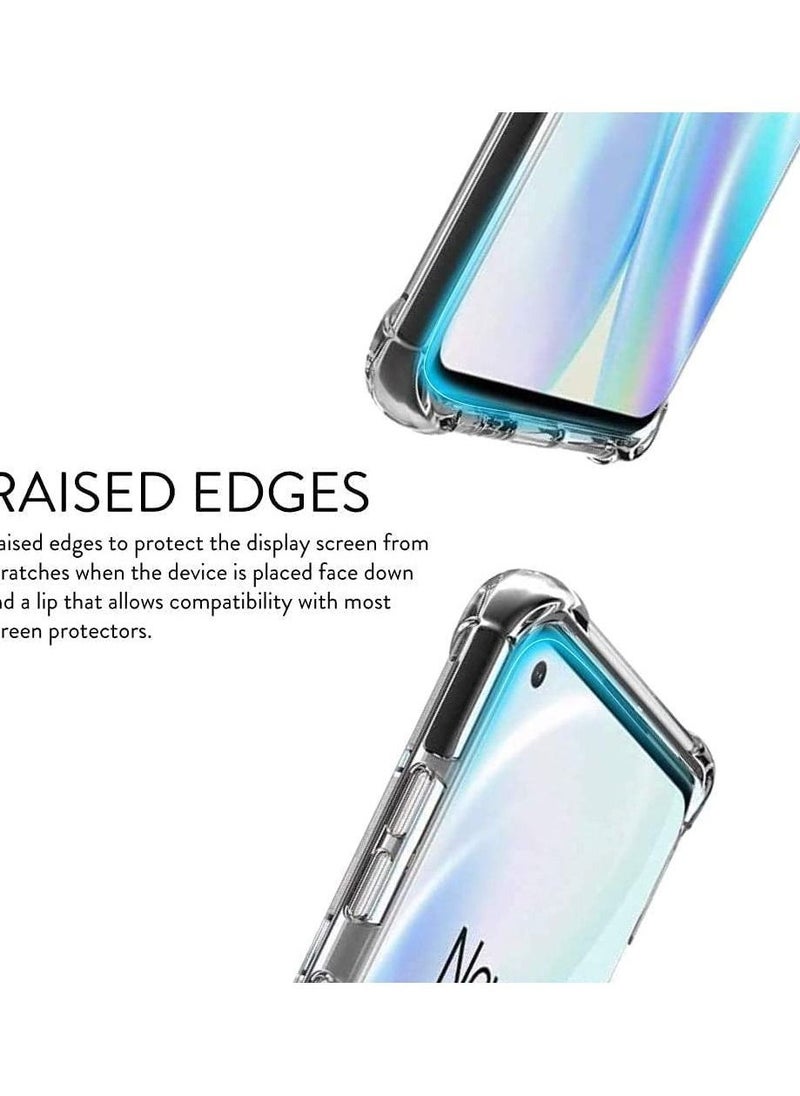 Clear Transparent Case Designed for OnePlus 8 Pro Case, Ultra Slim Thin Soft TPU Reinforced Corners Protective Phone Case Cover, - Image 3