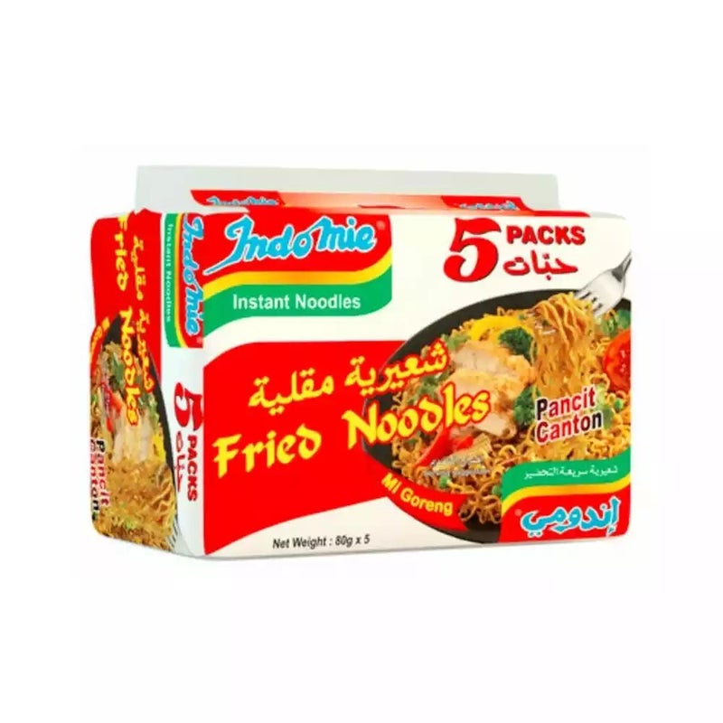 Indomie Instant Noodles Fried Noodles- 5X80 gms - Image 1