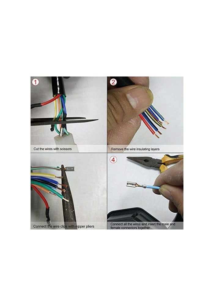 DEMULAX Motorcycle Digital Speedometer Tachometer Gauge - Image 5