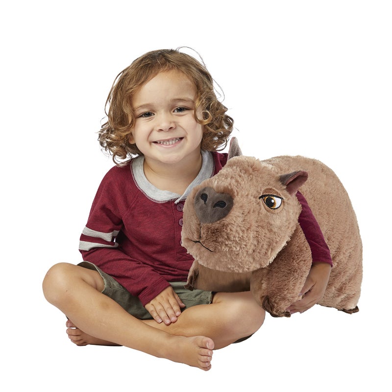 Pillow Pets وسادة حيوانات ديزني إنكانتو كابيبارا محشوة، 16 إنش - Image 3