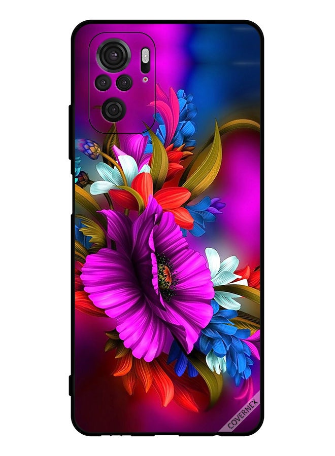 Covernex Protective Case Cover For Xiaomi Redmi Note 10 4g Hd Flowers Art - Image 1