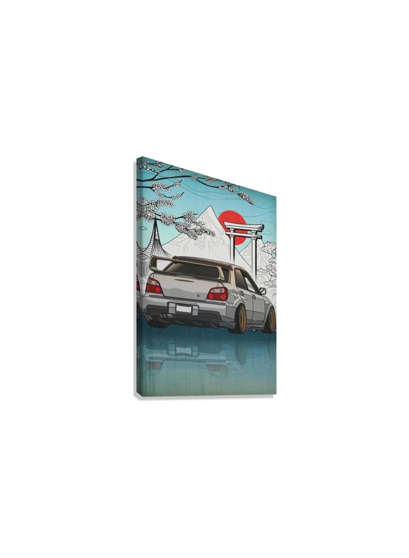 TNESSENTIAL JDM CAR CANVAS POSTER - Image 4