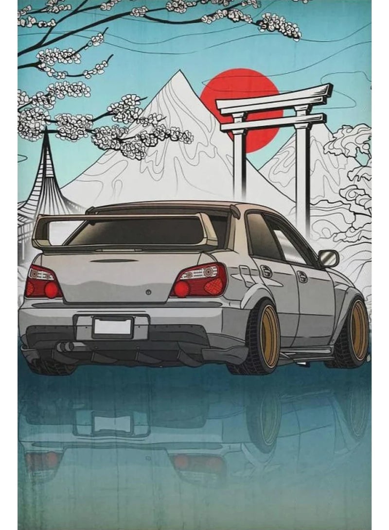 TNESSENTIAL JDM CAR CANVAS POSTER - Image 1