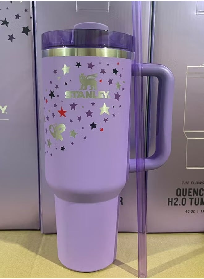 Stainless Steel Vacuum Insulated Tumbler with Lid and Straw for Water, Iced Tea or Coffee, Smoothie and More, 40Ounce Stainless Steel,Purple With Star - pzsku/Z8C39880D7C51E11841E1Z/45/_/1732088740/d3e8c325-2551-4438-b492-ae64248f7bd2