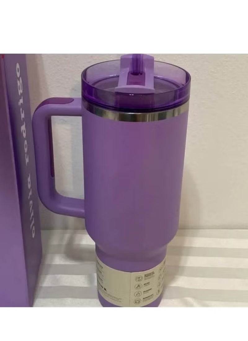 Stainless Steel Vacuum Insulated Tumbler with Lid and Straw for Water, Iced Tea or Coffee, Smoothie and More, 40Ounce Stainless Steel,Purple With Star - pzsku/Z8C39880D7C51E11841E1Z/45/_/1732089851/37460023-6990-4d7f-a346-963b367327a4