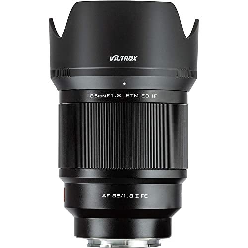 VILTROX عدسة فيلتروكس 85 مم f/1.8 مارك II x Mount، عدسة بورتريه ثابتة التركيز 85 مم F1.8 II AF ذات التركيز التلقائي لكاميرات سوني E Mount - Image 1