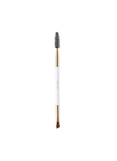 docolor Duo Eyebrow Brush Docolor Eye Makeup Brushes Professional Tool Angled Eye Brow Brush And Spoolie Brush White  - Image 1