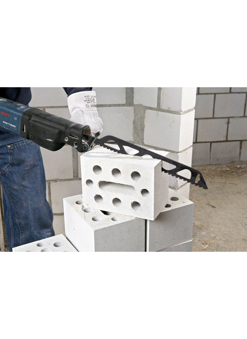 BOSCH S 1243 Hm Reciprocating Saw Bit for Ytong and Brick Cutting 300 mm  - Image 2