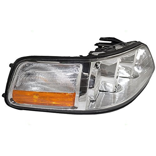 Brock Replacement Passenger Side Halogen Combination Headlight Assembly Compatible with 2005-2011 Lincoln Town Car - Image 5