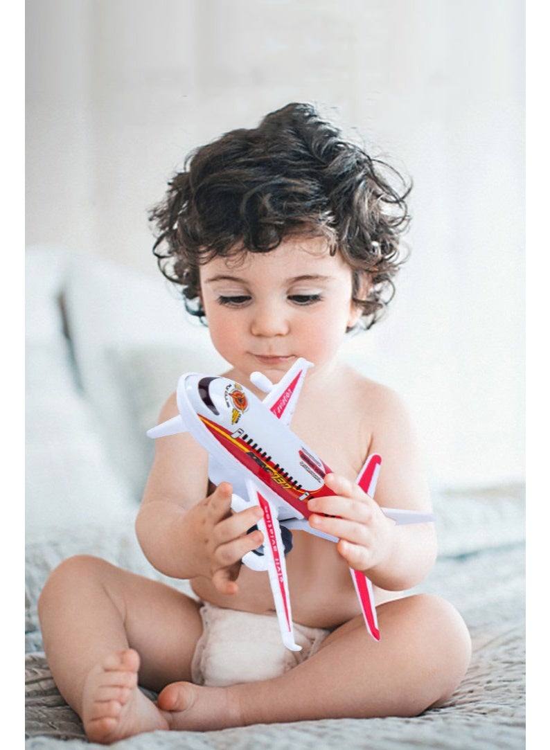 هالامودو 12PCS بالرجوع الى الطائرات بدلة । لعب الأطفال السبائك । الاحتكاك ركاب طائرة نفاثة دينامية ليس । لتصميم । الإيكولوجية بطاريات تويتر) و أذهب । । واقعية 6 طائرات مقاتلة عالية + ست طائرات । مواد مناسبة بأصابع صغيره مثالية الأمن في حجمها । ومتانتها । । الألعاب التفاعلي الأبوة هدية مثالية - Image 3