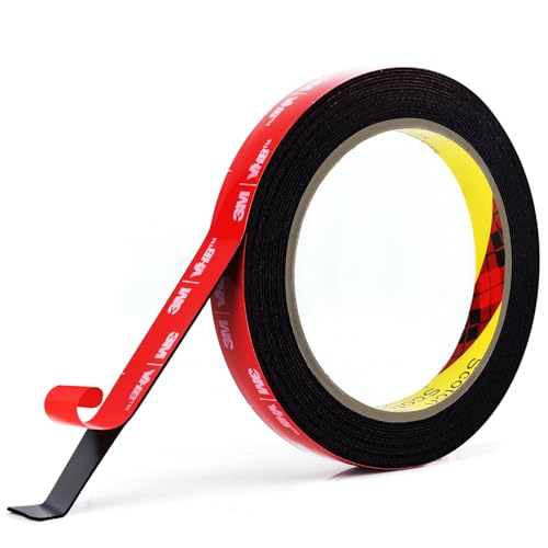 Ohayooz Double Sided Tape Heavy Duty 10FT Made of 3M5925, Very Sticky Adhesive Mounting Tape, Works Great Indoors and Outside, Walls, Automotive, Home Office Deco - Image 1