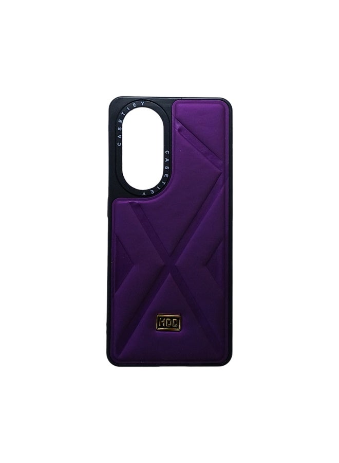 جراب خلفي للهاتف لهاتف أوبو رينو 8T 5G بنفسجي - Image 3