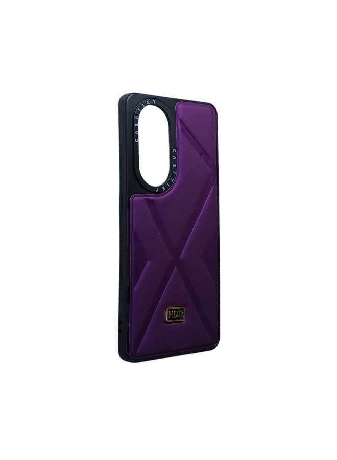 جراب خلفي للهاتف لهاتف أوبو رينو 8T 5G بنفسجي - Image 2