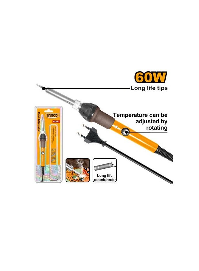 INGCO Ingco SI016831 Electric Soldering Iron - 60W, Adjustable Temperature - Image 1